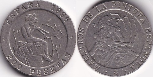 200 pesetas 1996 espagne spain - pesetas,