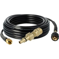 1x raccord, 1x rallonge tuyau
