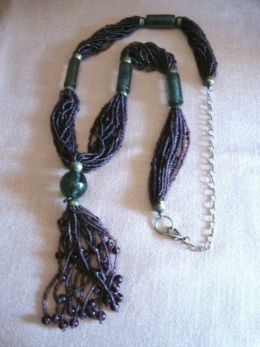 Long collier sautoir - long, de
