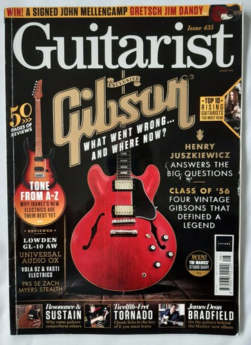 Guitarist magazine gibson - guitarist,