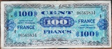 Billet 100 francs 1944 FRANCE
