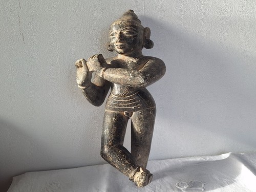Rare sculpture krishna - de,