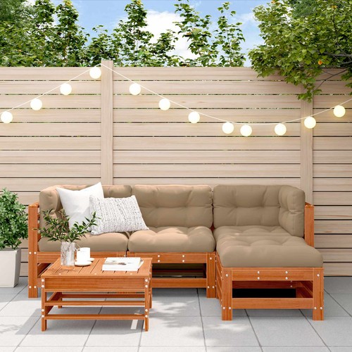 Salon jardin avec - salon, coussins