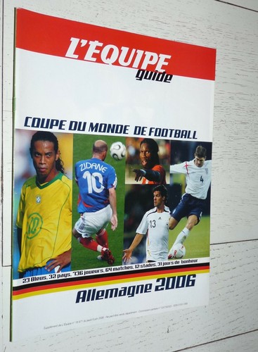 Equipe guide football coupe - l'equipe,