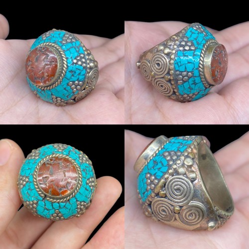 Magnifique bague ancienne - , en