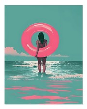 Affiche d'art mural Ocean