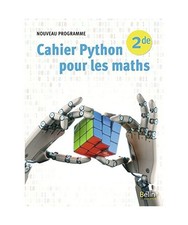 Cahier Python pour les Maths