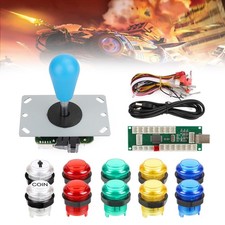 Arcade 1 Player DIY Kit 5V LED Buttons pour Arcade PC Games Mame Raspberry pi S