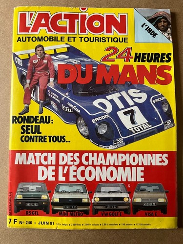 Action automobile 6 1981 - l'action, 6/1981