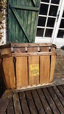 Cageots , cagettes en bois vers 1950