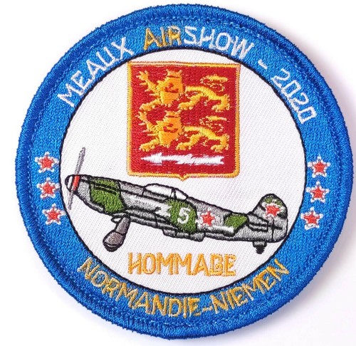 Patch ecusson rondache meaux