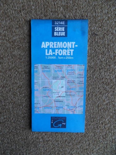 524 carte ign série - carte,