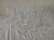 Lot de 12 verres à pied en Cristal d'Arc série Louvre 12cl