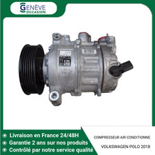 ?? COMPRESSEUR AIR CONDITIONNE VOLKSWAGEN POLO ➤5Q0816803D ♻️