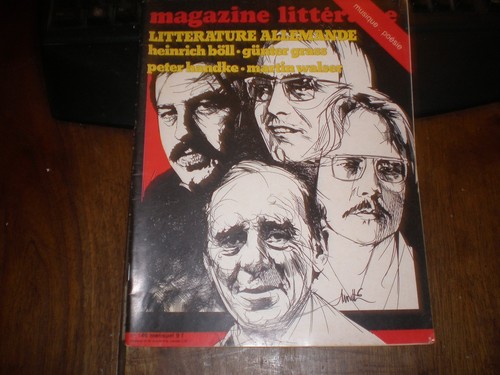 Magazine littéraire - le,
