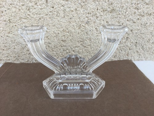 Ancien bougeoir verre - ancien,