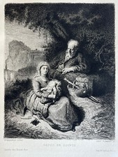 Rembrandt / Flameng Gravure