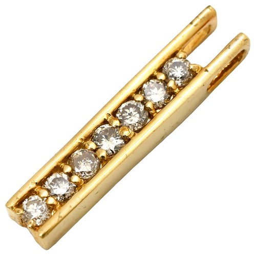 Pendentif haut diamant ct - diamant,