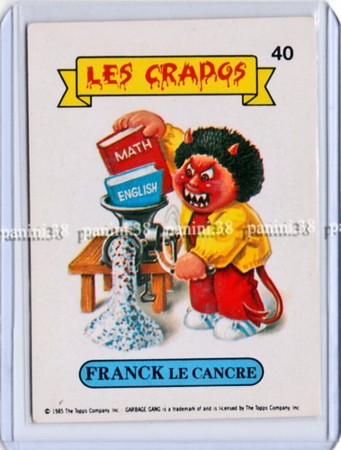 Franck cancre carte - le,