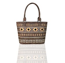 Montana West Coffee Aztec Tote