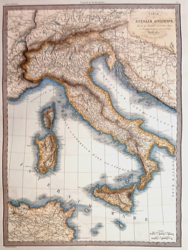 Antique carte italie - antique,
