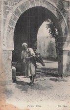 CP TUNISIE PORTEUR D'EAU - TACHEE - 83734