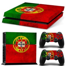 SKIN PS4 + MANETTES PROTECTION DRAPEAU PORTUGAL AUTOCOLLANT STICKER PS012