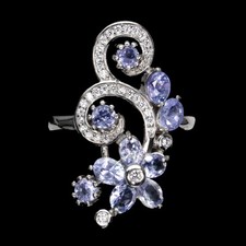 Bague Ovale En Argent 925 Avec