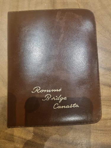 Vintage rommé canasta - canasta, bridge