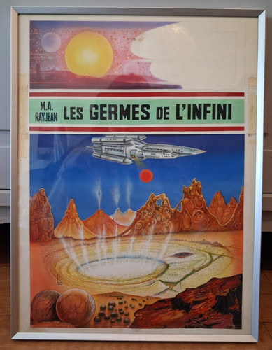1975 rare gouache - 1975,