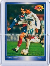 Card SONNY ANDERSON "FRENCH FOOTBALL 1994-1995" Panini