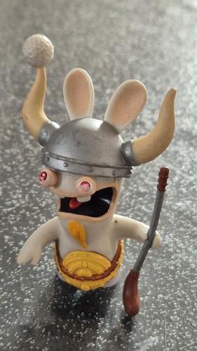 Figurine lapin crétin hauteur - figurine,