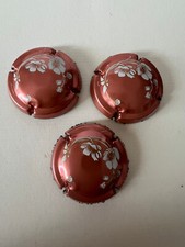 CAPSULES DE CHAMPAGNE PERRIER JOUET BELLE ÉPOQUE ROSÉ LOT DE TROIS
