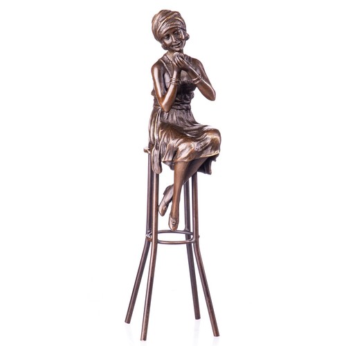 Sculpture enbronze art déco - art,