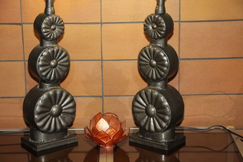 Paire grande lampe - de,