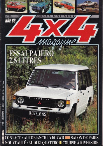 4x4 magazine pajero 2 - magazine, n°63