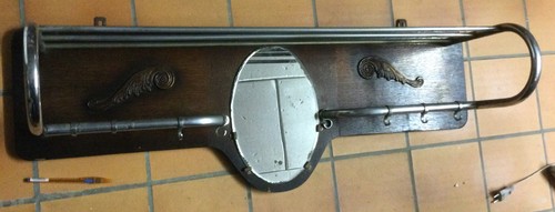 Ancien grand porte manteau - grand,