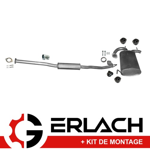 Echappement silencieux pour
