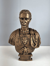 Statue buste de Jules César, 25 cm/10 po, sculpture buste de César, statue ro...