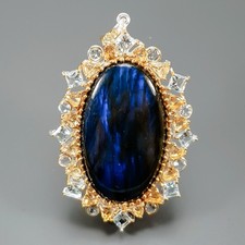 Pendentif en labradorite