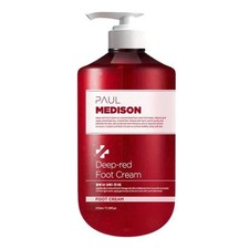 Crème pour les pieds rouge