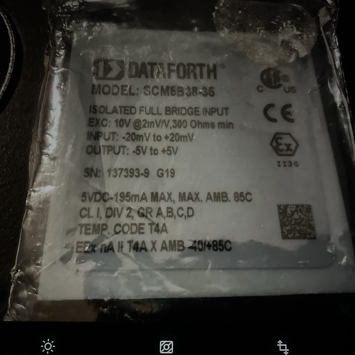 New dataforth scm5b38 - new,
