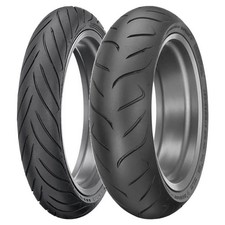 SET DE PNEUS DUNLOP 120/70-17