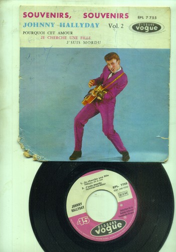 Johnny hallyday p vogue - -,