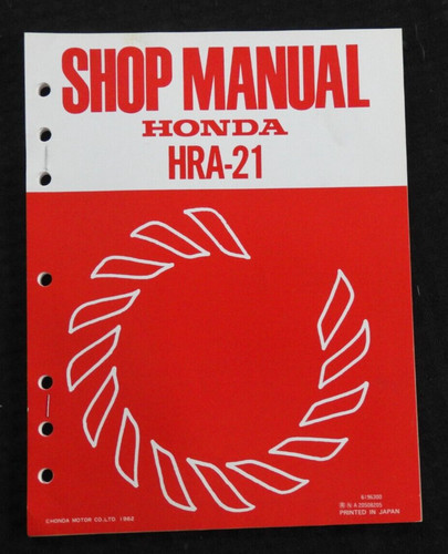 Véritable honda hra - honda, hra-21