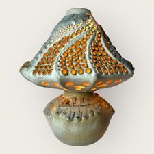 Lampe Bernard Rooke 1970 Vintage escargot ceramique Angleterre