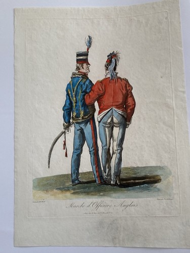 Carl vernet gravure 19eme - vernet,