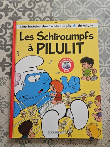 Les schtroumpfs pilulit - bd,