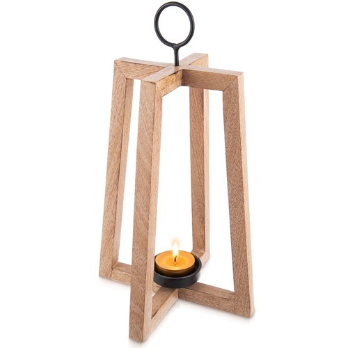 Porte lanterne bois - porte-lanterne,