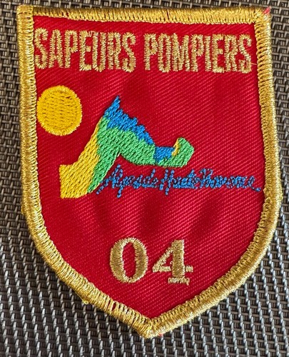 Ecusson patch sapeurs - ecusson,